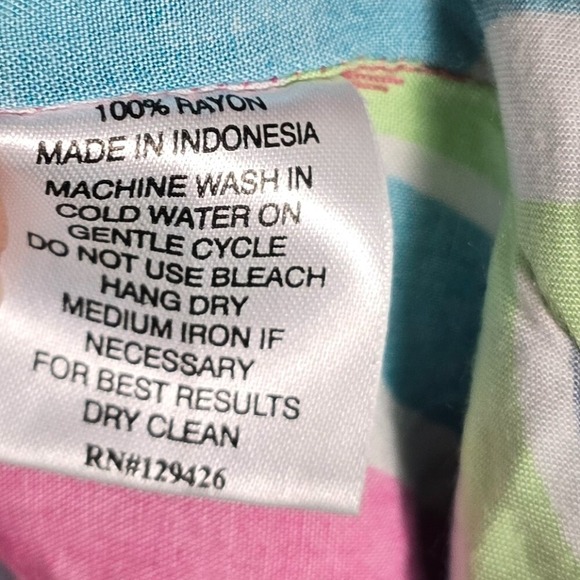 Escapada Ladies L/XL Aegean Blue Poppy Short Sleeve Kimono Cover Up Beach Summer - Picture 4 of 8